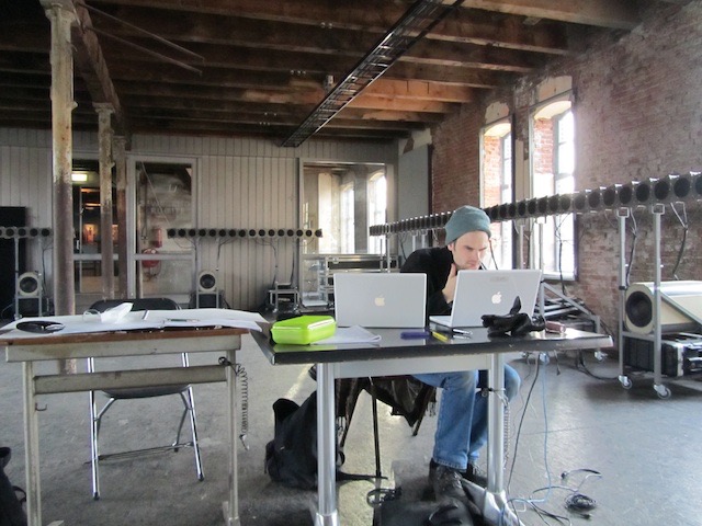 Casper Schipper - programming Wave Field Synthesis in Leiden
